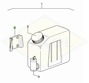 Uchwyt zbiorniczka spryskiwaczy 0.9234.559.2