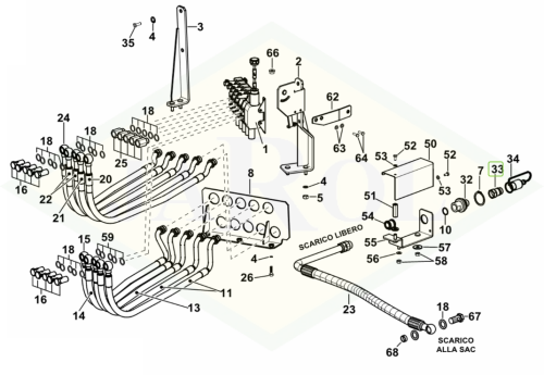 0.98309.51.3/10 Wtyk hydrauliczny 0.98309.51.3/10