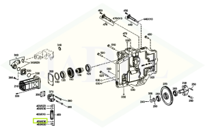 Pierścień uszczelniający napędu pompy  - 01104747
