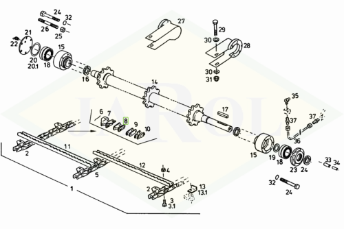 01141513 Ogniwo łańcucha 01141513/16053078
