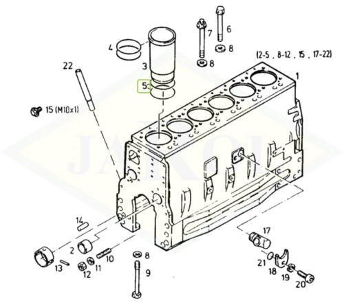 01153805 Pierścień uszczelniający 01153805