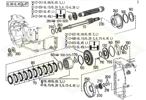 Pierścień uszczelniających napędu kół przenich - 01153907