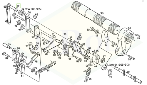 01160038 Pierścień uszczelniający 01160038
