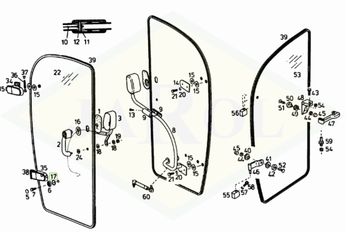 01166059 Pierscień uszczelniajacy 01166059