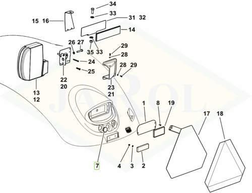 01172220 Podkładka 01172220
