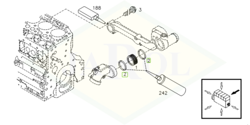 01180277 Oring  01180277