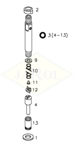 Podkładka dystansowa 1,50mm - 01318288