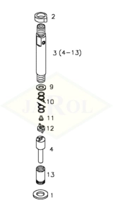 Podkładka 1,14mm - 01318331