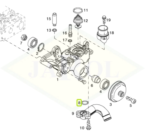 04200582 Pierścień uszczelniający 04200582