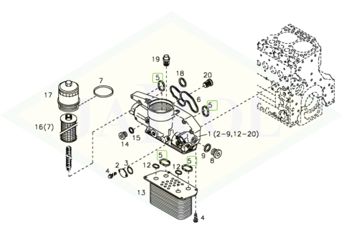 04252237 Uszczelka 04252237