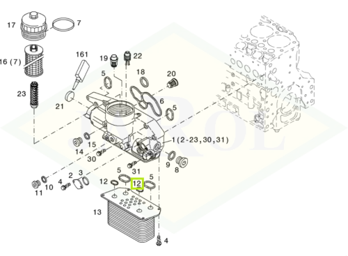 04252402 Uszczelka 04252402