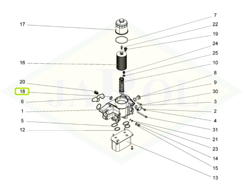 04258083 Uszczelka 04258083