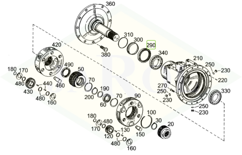 04328234 Pierścień uszczelniający 04328234