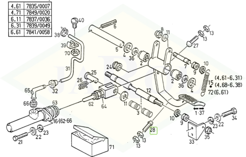 04386546/10 Sworzeń 04386546/10
