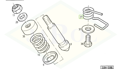 04411022 Sprężyna 04411022