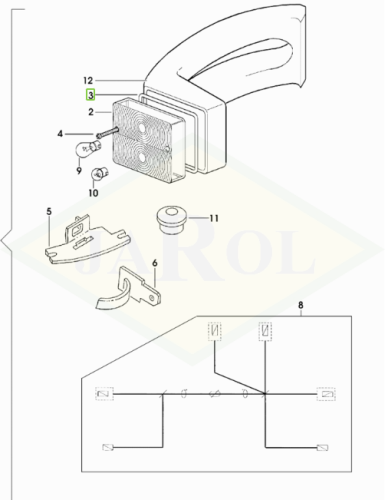 04414092 Uszczelka  04414092