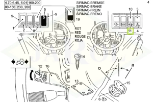 Światlo ostrzegawcze 04414776