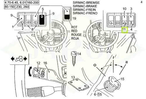 04414776 Światlo ostrzegawcze 04414776