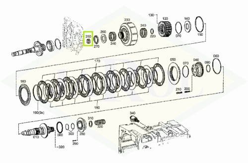 04415815 Łożysko wałeczkowe 04415815