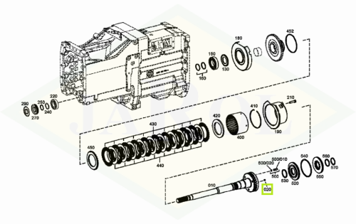 04416947 Kołek m 8x8 04416947
