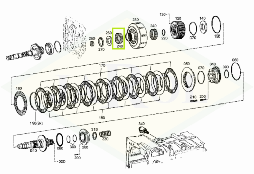 04417001 Łożysko 04417001