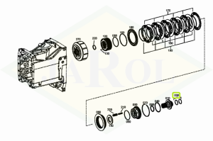 Pierścień uszczelniający sprzęgła - 04438999