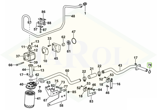 04450572 Pierścień uszczelniający  04450572