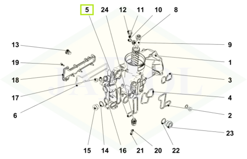 04512399 Uszczelka 04512399