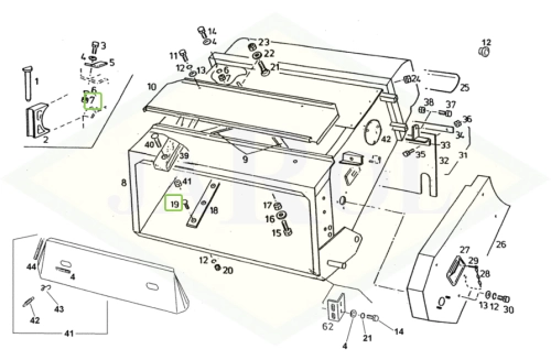 06207534 Śruba m 8 p.1.25 x 06207534