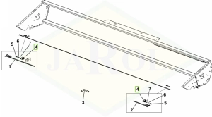 Potencjometr listwy tnącej 16037091