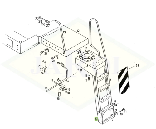 16046763 Płyta gumowa 16046763