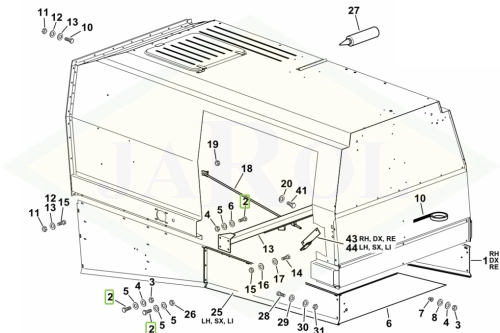 2.0020.205.2 Śruba m 8 p.1.25 x 20 2.0020.205.2