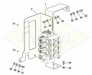 Śruba M8x1.25x30 - 2.0112.209.2