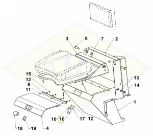 Śruba M5x16 - 2.0114.105.2