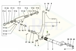 Śruba M14 p.1.5x80 - 2.0122.525.2