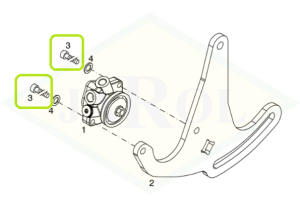 Śruba M8X1.25X25 - 2.0312.208.2