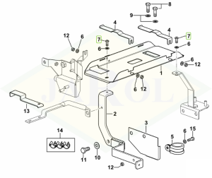 Śruba M6x1x16 - 2.0332.406.2