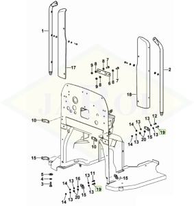 Śruba M6x1x25 - 2.0332.408.2