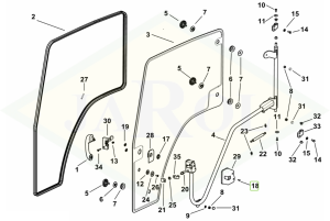Śruba M6 p.1x20 - 2.0342.205.3
