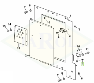 Śruba M8x20 - 2.0342.305.3