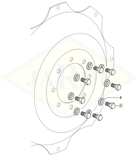 2.0399.129.6 Śruba 2.0399.129.6