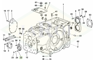 Kołek gwintowany M8X1.25X35 2.0422.209.2