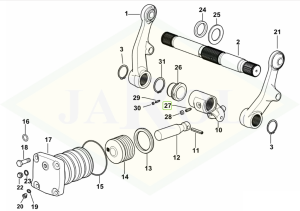 Śruba M10 p.1.5x30 - 2.0522.312.7