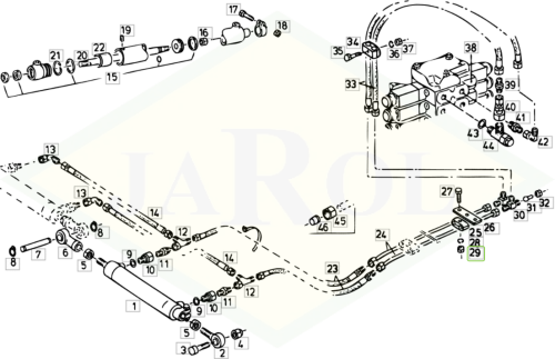 2.1011.103.2 Nakrętka m6x1 2.1011.103.2