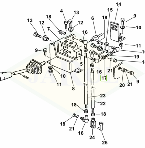 2.1011.206.2 Nakrętka 2.1011.206.2