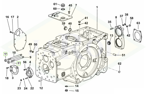 2.1011.308.2 Nakrętka 2.1011.308.2