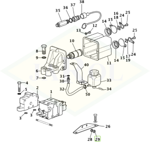 Narkętka M8x1 - 2.1012.305.7