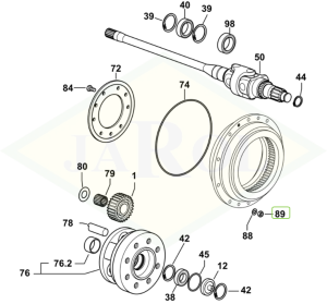 Nakrętka 2.1012.421.7
