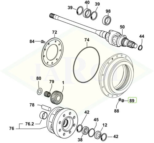 2.1012.421.7NAKRĘTKA Nakrętka 2.1012.421.7