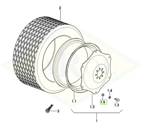 2.1019.059.6 Nakrętka 2.1019.059.6